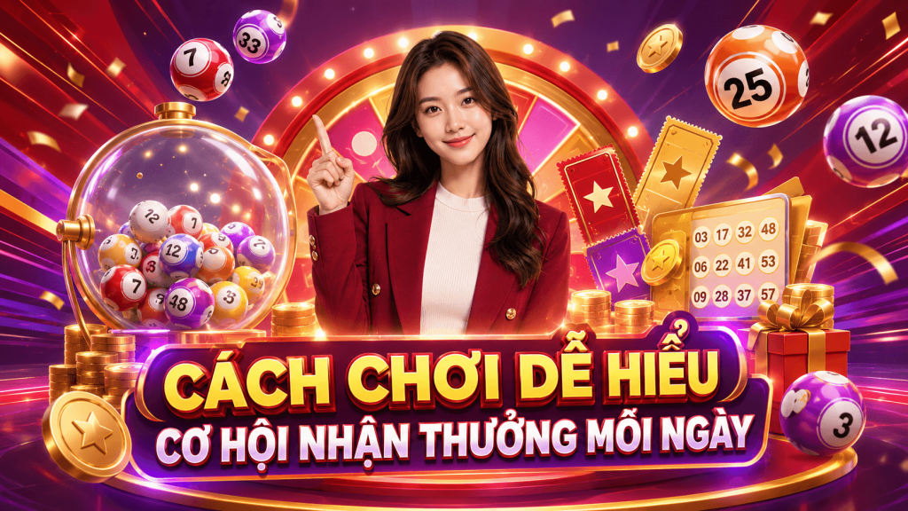 CÁCH CHƠI DỄ HIỂUCƠ HỘI NHẬN THƯỞNG MỖI NGÀY